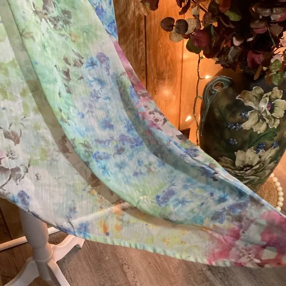 Indigo Soul Multicolor Watercolor Tunic - Picture 7 of 8